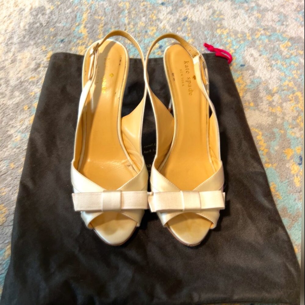 Kate Spade New York Peep Toe Heels Slingback